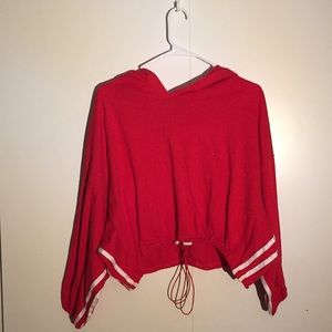 💖5/$25💖 Red Striped Hoodie